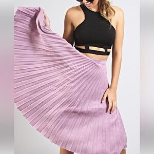 H&M purple skirt